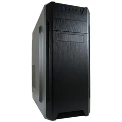 LC Power PC Gehäuse LC-7040B-ON Midi-Tower schwarz