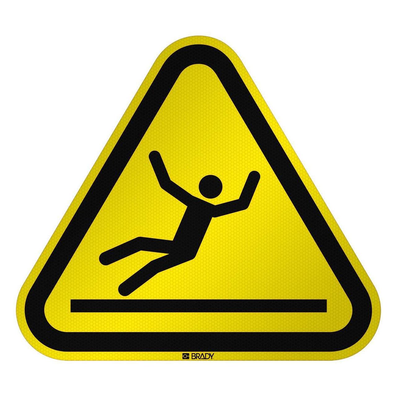 Brady ISO Safety Sign Warning (W/W011/NT/RFL-TRI310-1)