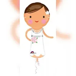 Hochzeit Folienluftballon Braut