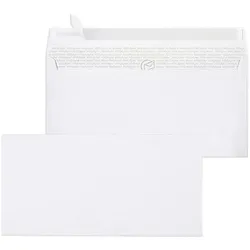Mailmedia Laserbedruckbare Briefumschläge »Maildigital« DL ohne Fenster mit Haftklebung - weiß, 22x11 cm
