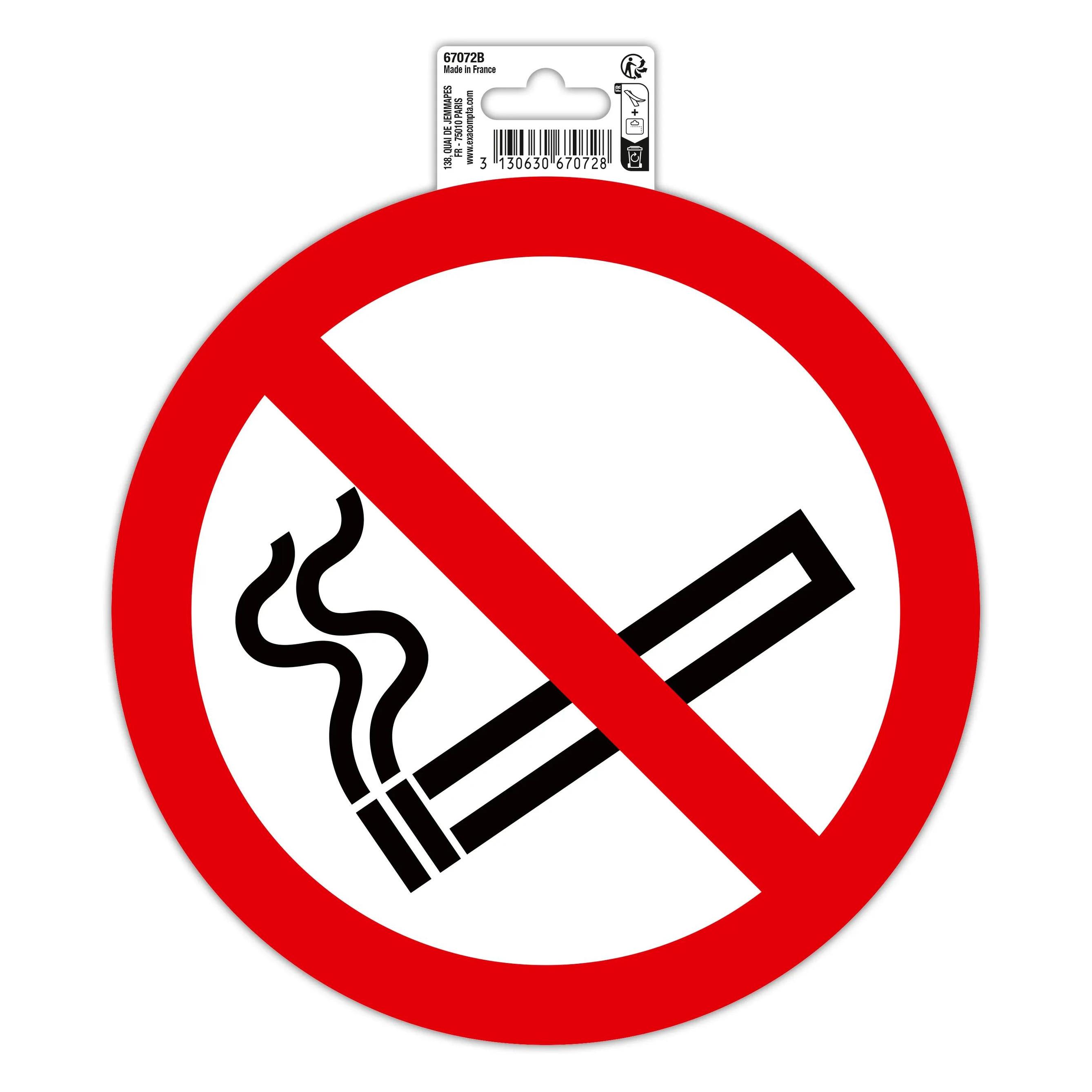 Exacompta Schild "Rauchen verboten" (67072B)