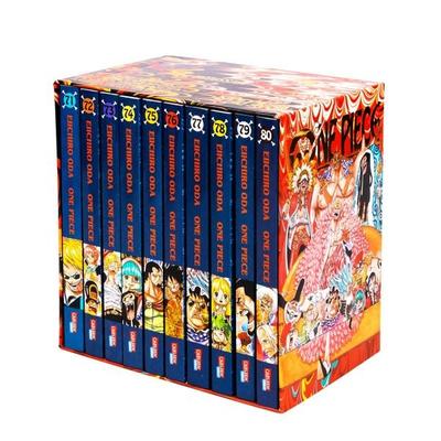 One Piece Sammelschuber 8: Dressrosa (inklusive Band 71-80), Set von Eiichiro Oda, Carlsen, 978-3-551-80754-0