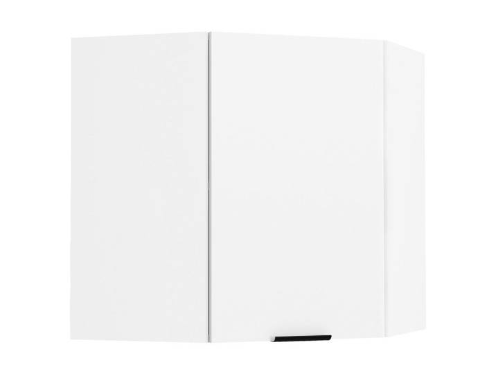 Mid.you Eckoberschrank, Weiß, Kunststoff, 1 Fächer, 57x60x57 cm, hängend, Küchen, Küchenmöbel, Küchenschränke, Eckschränke Küche