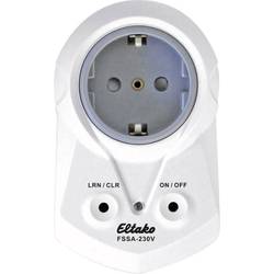 FSSA-230V Eltako Funk Steckdose Zwischenstecker Schaltleistung (max.) 2000 W Reichweite max. (im Freifeld) 30 m 30100001