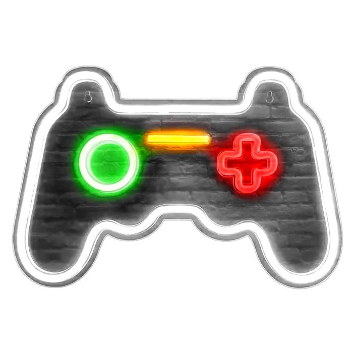 Mecharite Controller LED Neon Skilt - White (23N6KX)