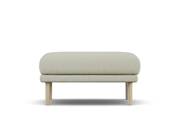 1898 Sjövik Fußhocker Luiza Beige 3981-Eiche weiß geölt