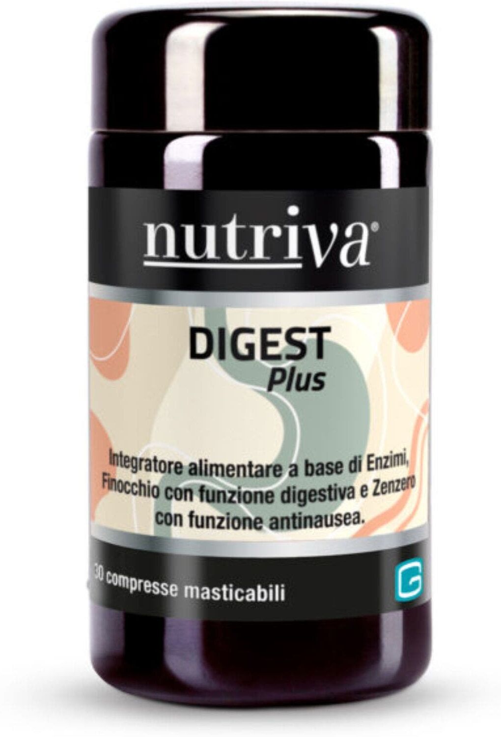 NUTRIVA Digest Plus 30 Compresse Masticabili 