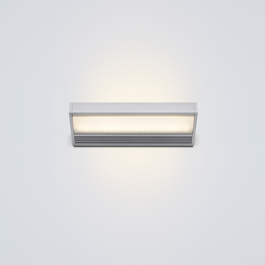 Serien Lighting LED-Wandleuchte SML² 22cm silber 3000K satinée/Raster SM1236 4260331394766