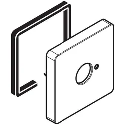 Hansgrohe Rosette für Auslauf Metropol 2-L.Waschtischmischer Wand MB, 93162670 93162670