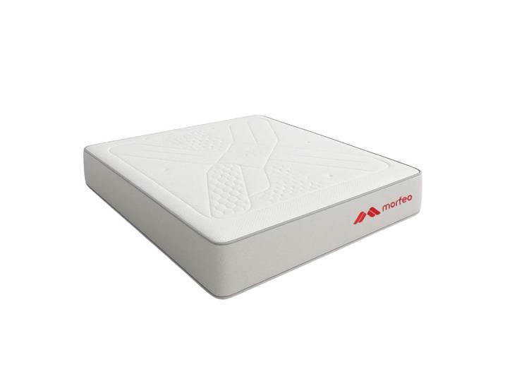 Matelas rafraîchissant 135x190 cm, ressorts ensachés, fermeté élevée