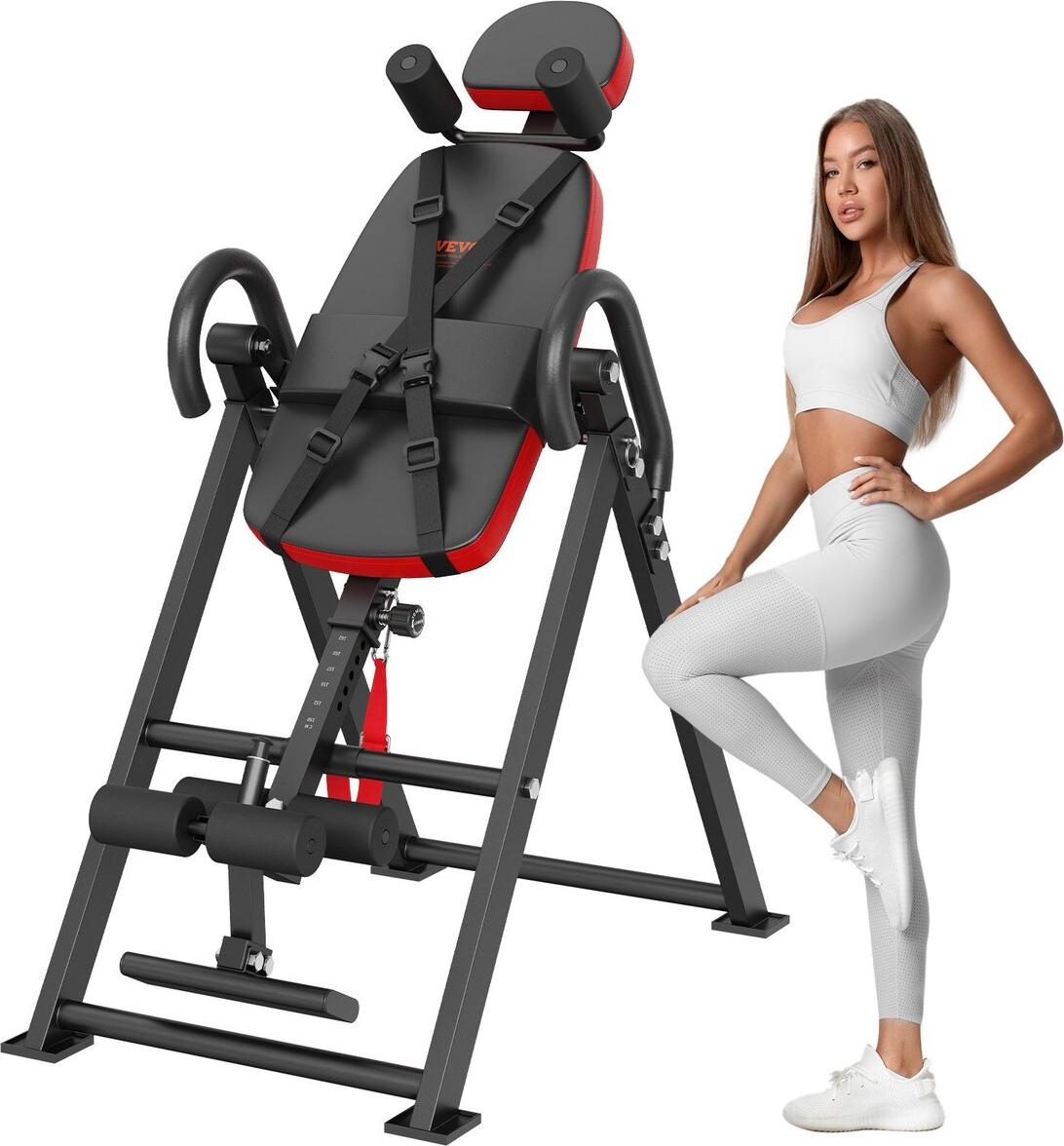 Inversion Table Foldable Strength Training Equipment Hang Exercise Bench