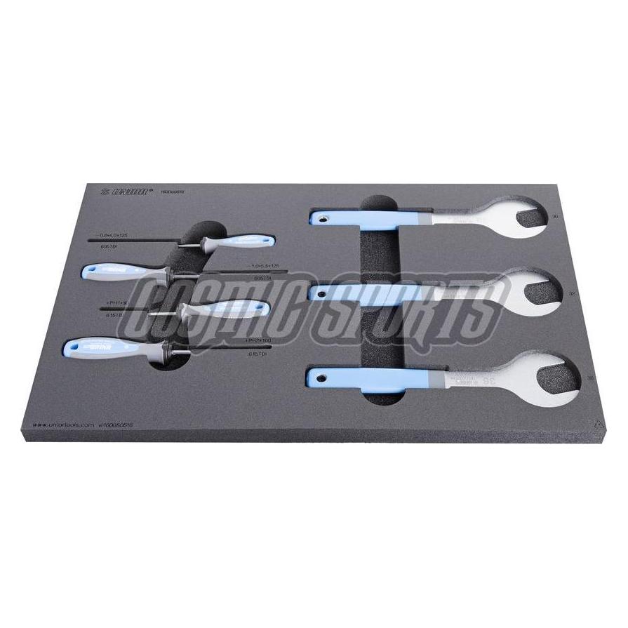 Unior SOS Moduleinsatz für Fahrradwerkzeug-Set 1600SOS16 - VL1600SOS16 2022 A, blue SALE (40102434)