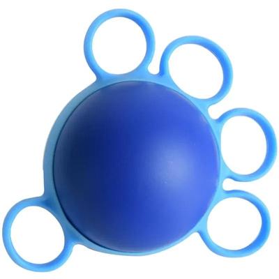 Uplift Essentials Hand Therapy Grip Strength Ball 10lb Blue Silicone