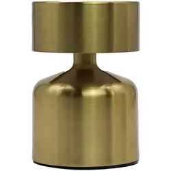 Touch Lamp - Flat Mushroom Bronze- USB (C) - Rechargable  (400 Watt)