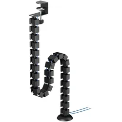 Neomounts ADS06-131BL Kabelwirbelsäule - Klemmbefestigung - universal
