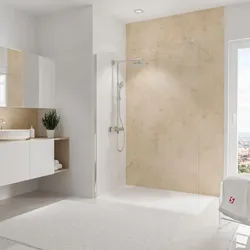 Schulte  ExpressPlus  Duschrückwand  DecoDesign  Dekor  150x255  cm  Stein  Kalkstein-hell