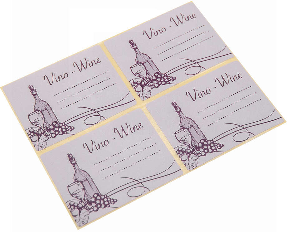 Polsinelli Etiquette adhésive pour bouteilles de vin vintage (100 pcs)
