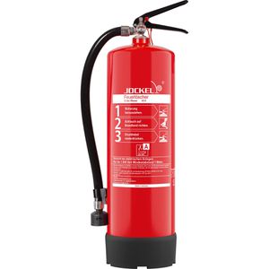 Jockel Feuerlöscher WN6LJM43 FR 6 Liter, Wasserlöscher, 43A, Manometer, fluorfrei