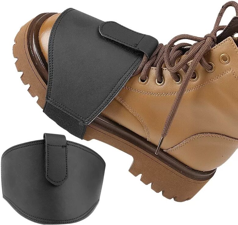 INF Protection de Chaussure de Moto - Protège-Levier de Vitesse en Cuir