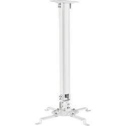 Reflecta Prometheus Beamer-Deckenhalterung Deckenhalter, Drehbar, Neigbar Boden-/Deckenabstand (max.): 900 mm Weiß 23043