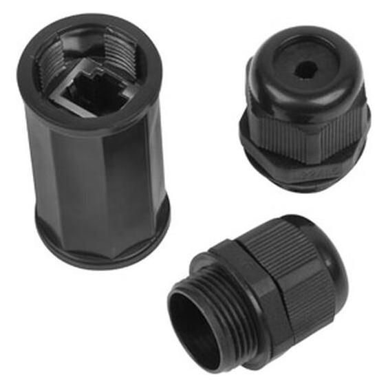 Lanberg AD-RJ45-OS6-IP67 RJ45 INLINE COUPLER IP67 CAT.6 FTP WATERPROOF (FTP, CAT6, 0.33 m) (AD-RJ45-OS6-IP67)