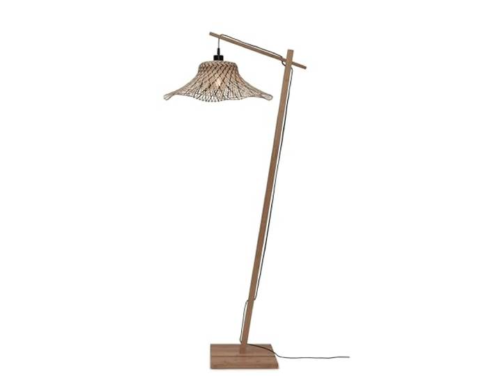 Good&Mojo [W] vloerlamp Ibiza S nat/50x15. zwart/nat. -