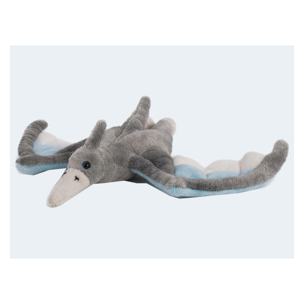 Semo Trigon Flugsaurier 30 cm, grau, Plüschtiere Kuscheltiere Stofftiere Flugdino Dinosaurier Dinos (30 cm) (BDO-12LG01)