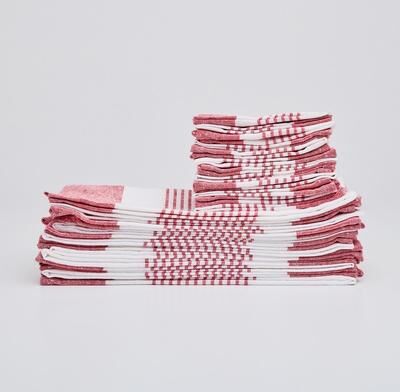 Savannah Cotton Rich 24pc Kitchen Towel Set