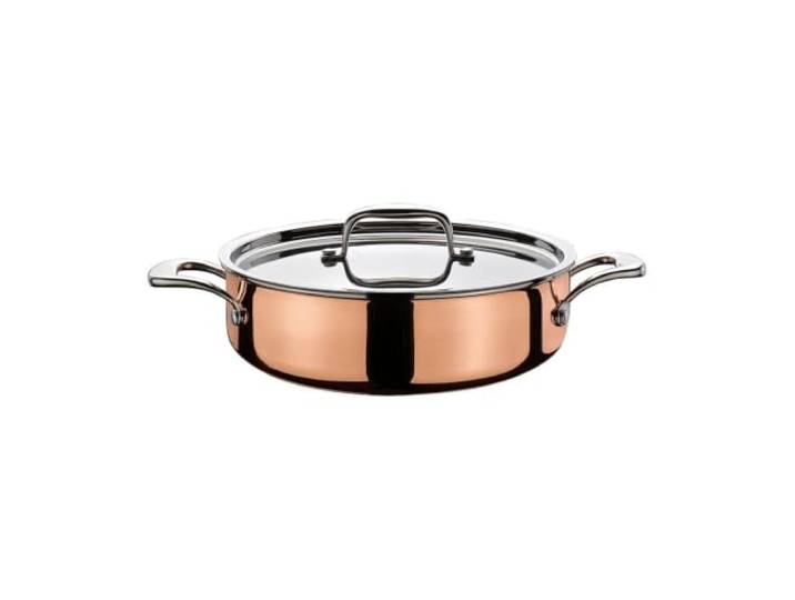 Spring 0715450628 Culinox Gourmettopf mit Deckel, Andere, silber, 11,4 x 32,4 x 39,2 cm
