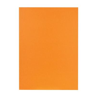 Falken 80001282 Aktendeckel für DIN A4, 250g/m2 Manila-RC-Karton - Orange