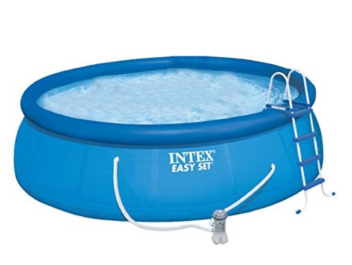 Intex kit Piscine Easy Set autoportante (ø) 4\,57 x (l) 1\,22m