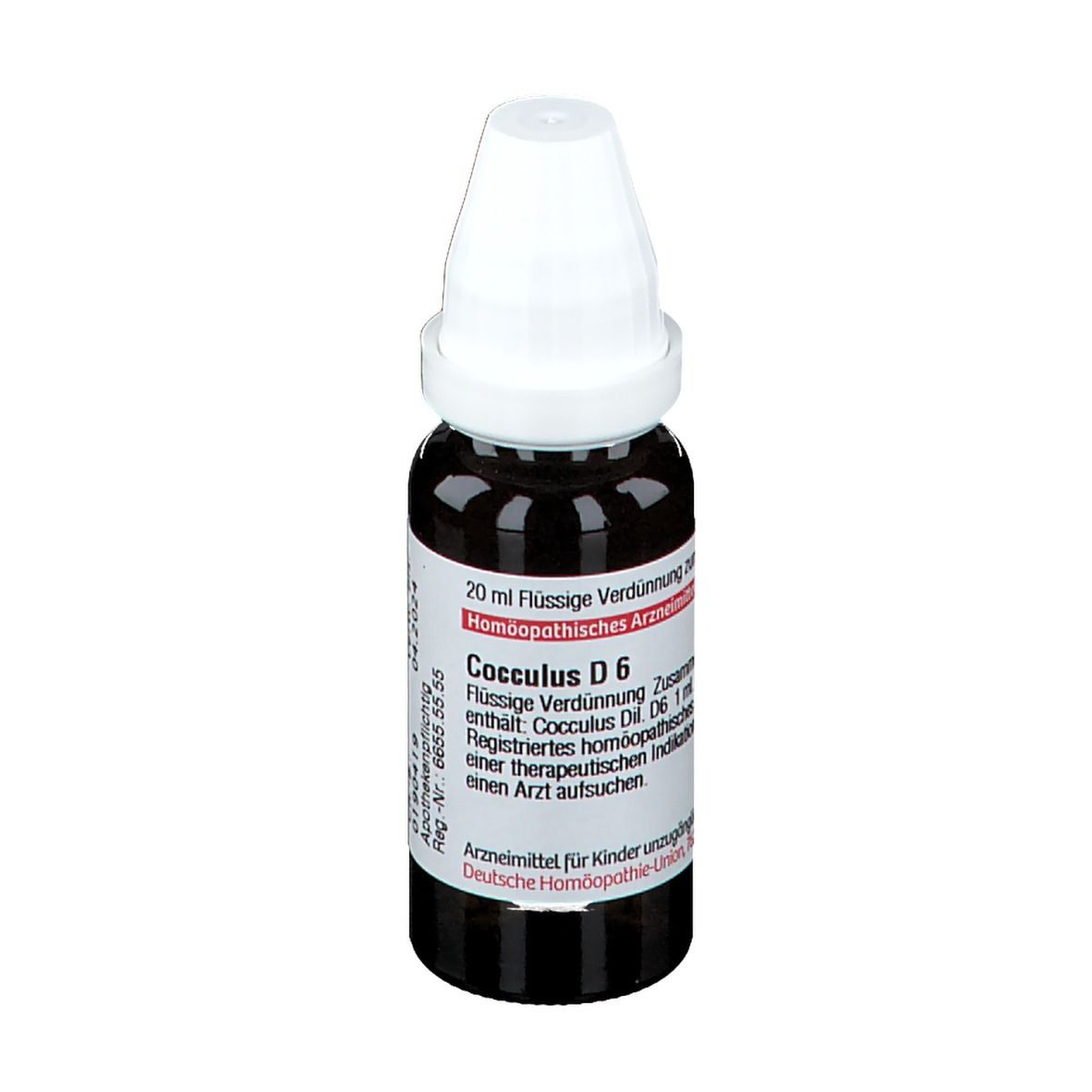 Cocculus D 6 Dilution 20 ml