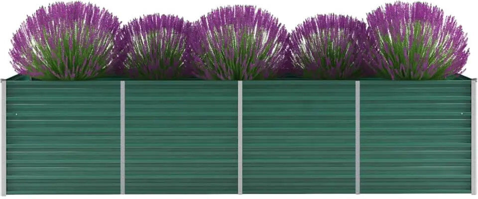 Freeport Park Outdoor Planter Box Green 77cm H x 320cm W x 80cm D