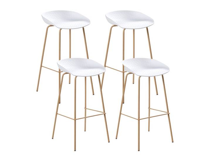 BARHOCKER 4er-Set Hellbraun Venlo