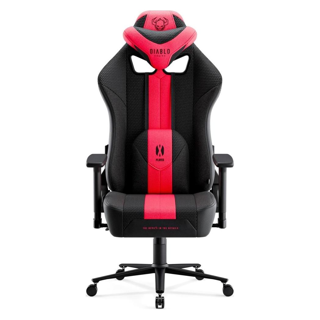 Diablo Fotel Chairs X-Player 2.0 Normal Size Antracytowo-Karmazynowy (X-PLAYER2.0)