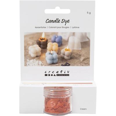 Creativ Company Kerzenfarbe, Creme, 5 g