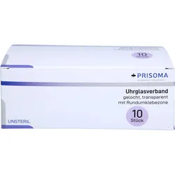 Uhrglasverband Prisoma Unsteril Gelocht 10 ST