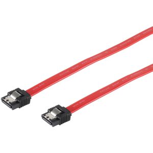 S-Conn SATA-Kabel 78246-0.7, SATA 3, 6 Gbit/s, Datenkabel, SATA Stecker auf SATA Stecker, 50 cm