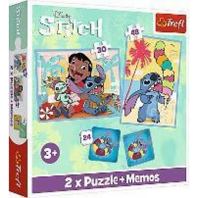 Puzzles - '2in1+memos' - Disney Lilo&Stitch