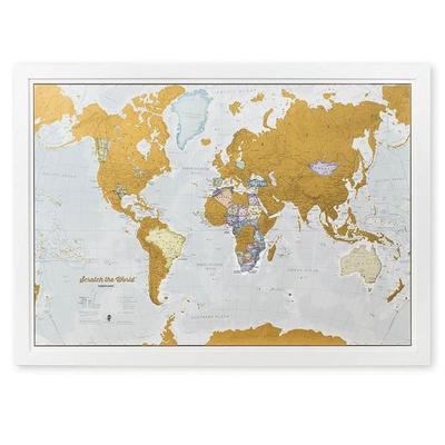 Scratch the World travel, Karte von , Maps International, 978-1-912203-94-9