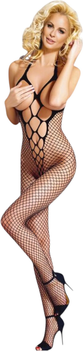 Subblime 951795 - black open catsuit (S-L)