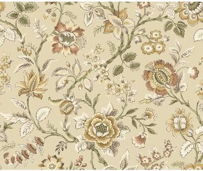Stacy Garcia Home Jacobean Floral Trail Peel and Stick Wallpaper