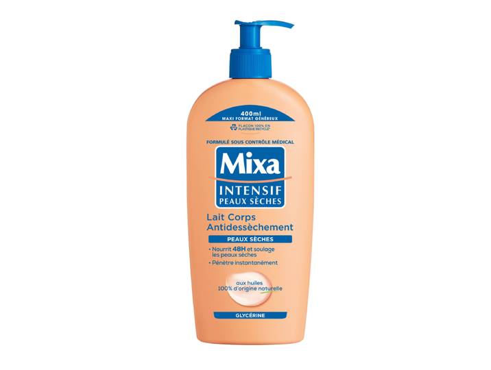 MIXA Lait Corps Anti-Dessèchement Soin Intensif Peaux Sèches 400ml