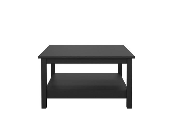 Tvilum Couchtisch Madrid Couchtisch 1 Ablage schwarz matt.