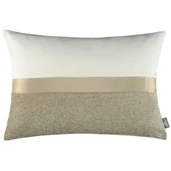 Fürstenhof Kissenbezug Gabriela 38 x 58 cm Polyester Beige Natur