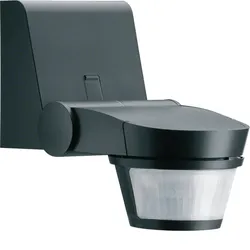 Hager EE861 Außenbewegungsmelder Komfort 220° IP55 anthrazit