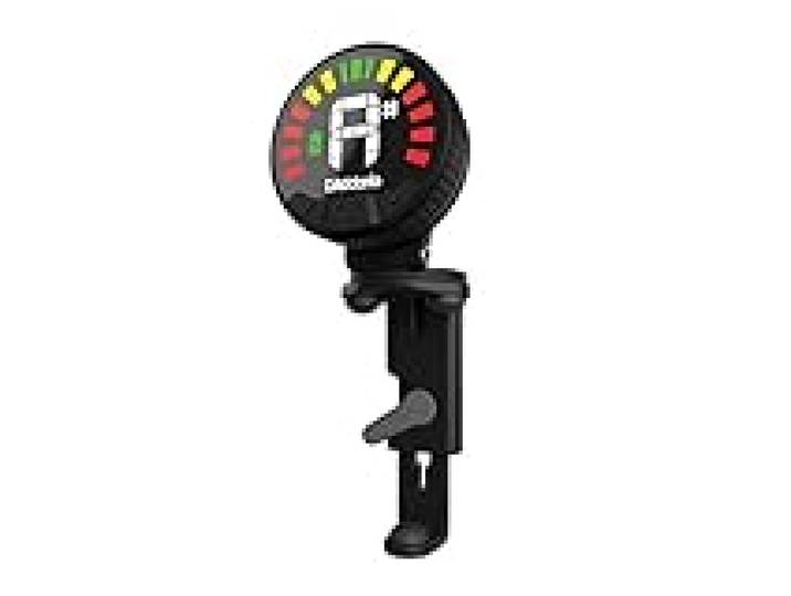 Accordeur d'alto rechargeable D'Addario Nexxus 360 - Accordeur à pince pour alto - Arrêt automatique - Écran LED couleur réglable