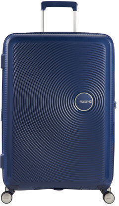 American Tourister Soundbox 77cm 4-Wheel Expandable Suitcase - Midnight Navy