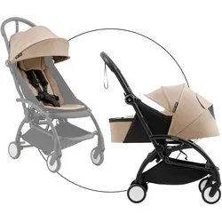 Stokke® YOYO5 Kombikinderwagen mit Neugeborenenset, beige