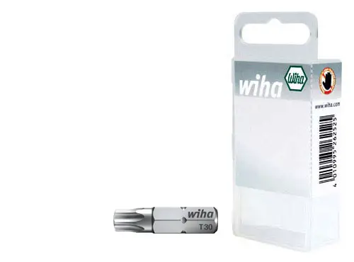 Wiha 24750 TX-Bit Antrieb: 1/4 (6.3 mm) Abtrieb: TX TX 30 25 mm